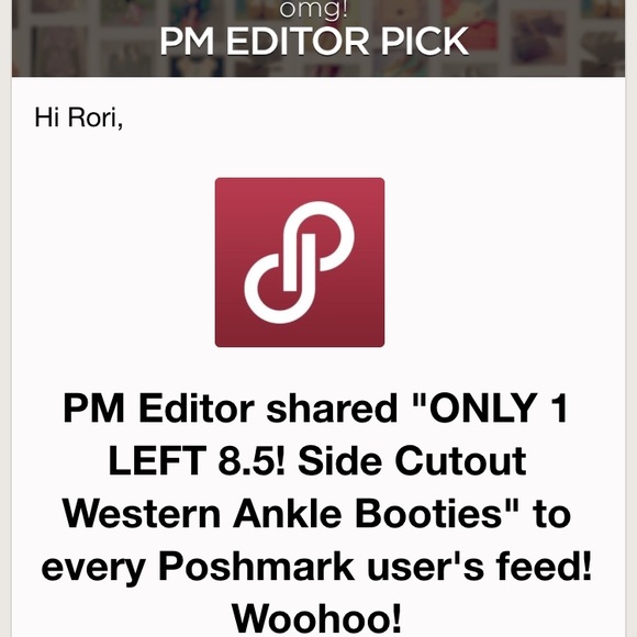 ONLY 1 LEFT 8.5! Side Cutout Western Ankle Booties - Picture 7 of 7